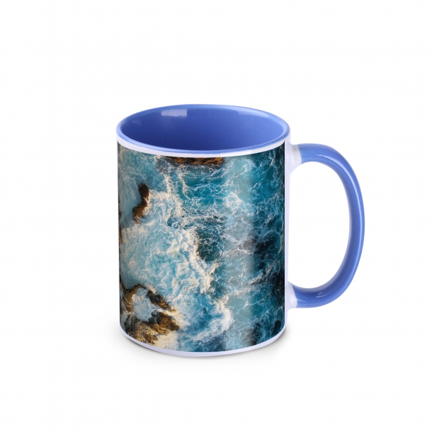 Tomek Art Duo bialo/niebieski + ucho