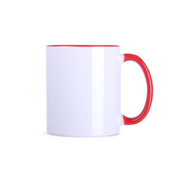 Tomek Art Duo biały/czerwony + ucho