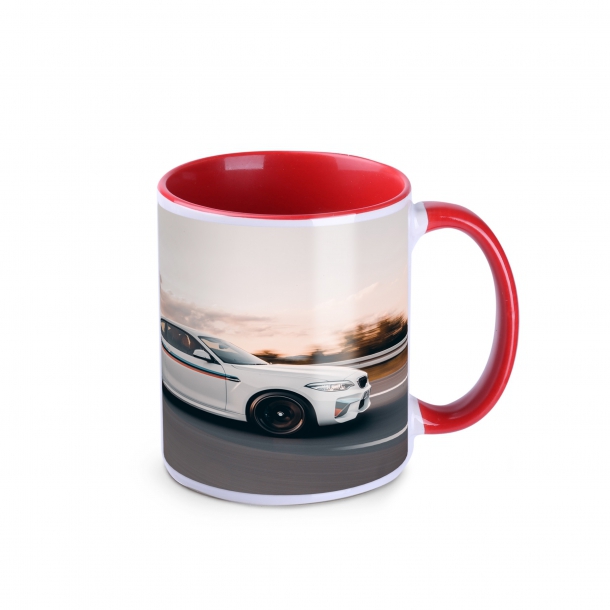 Tomek Art Duo biały/czerwony + ucho