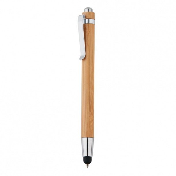 Bambusowy długopis, touch pen