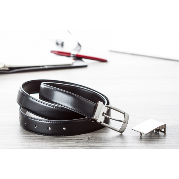 Twice - zestaw pasek męski + 2 wymienne sprzączki