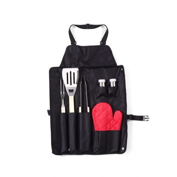 Fartuch, zestaw do grilla