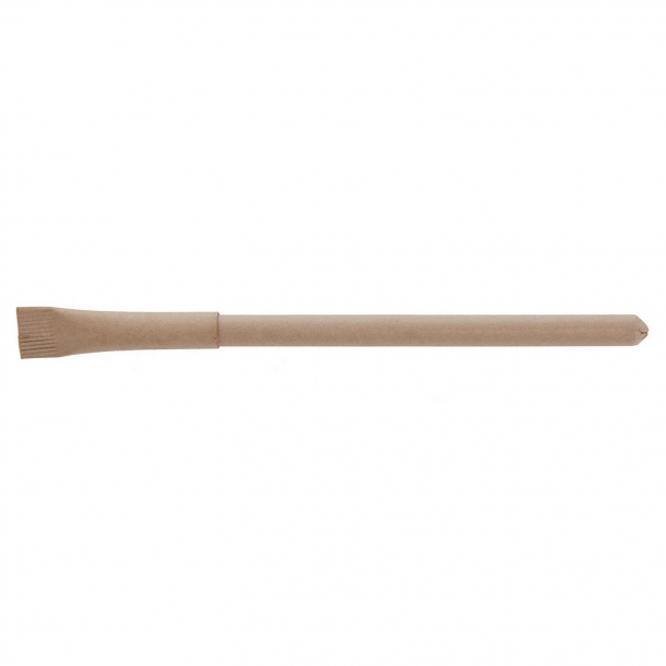 Długopis ze zrolowanego papieru z zatyczką | Debra