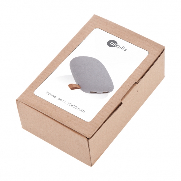 Power bank 10400 mAh Air Gifts 'kamień' | Carol