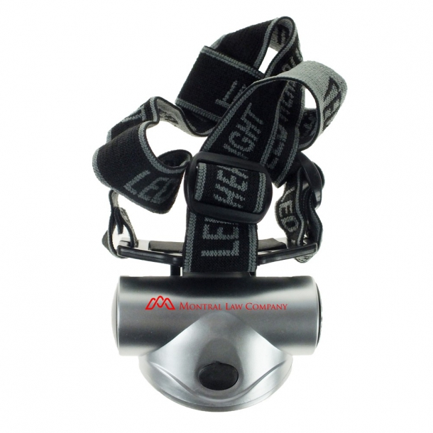 Latarka na głowę 8 LED