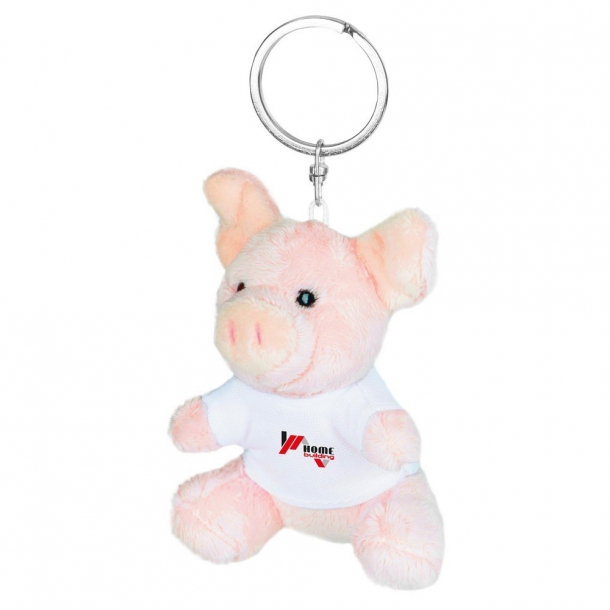 Pluszowa świnka, brelok | Fanny