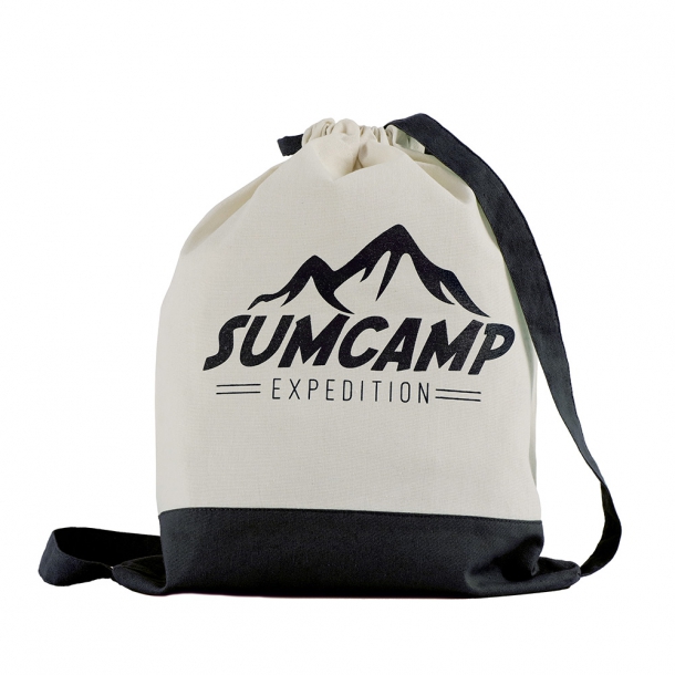 Bawełniany worek z szerokimi paskami | Tess