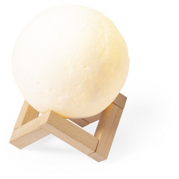 Głośnik bezprzewodowy 3W 'księżyc', lampki LED