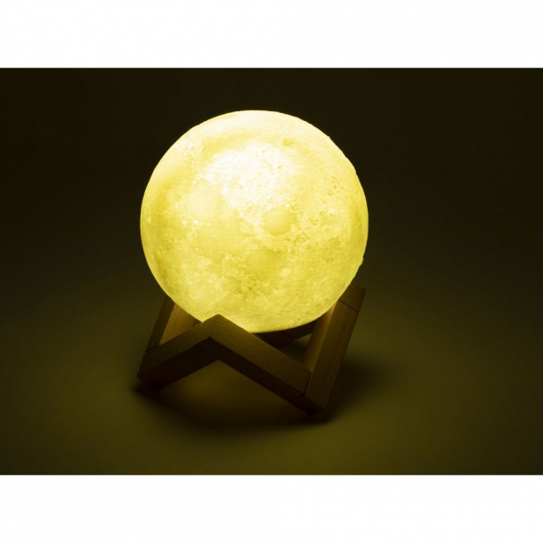 Głośnik bezprzewodowy 3W 'księżyc', lampki LED