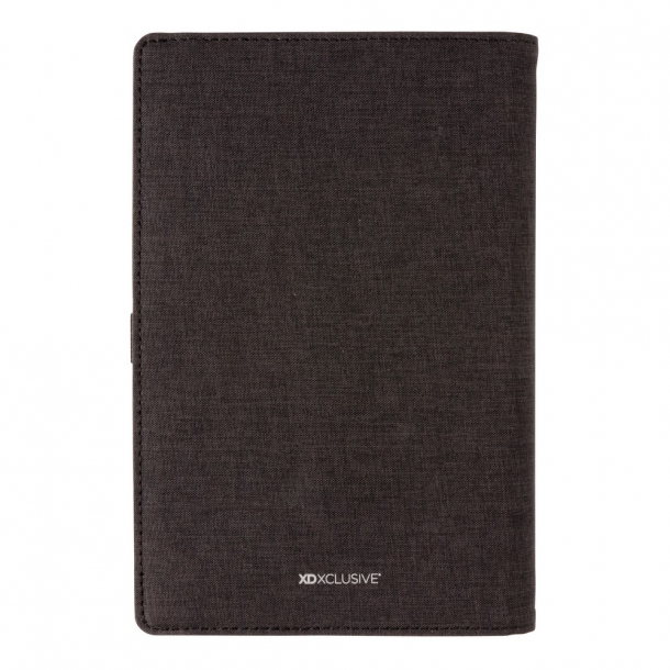 Notatnik A5 rPET, ładowarka bezprzewodowa 5W Air