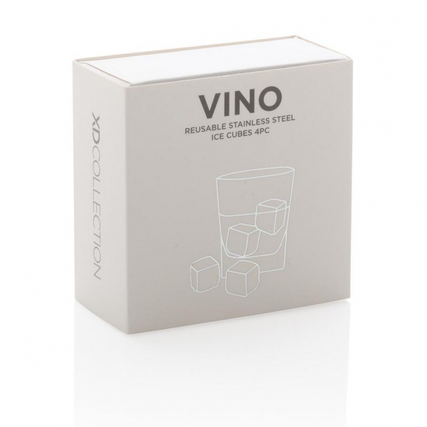 Chłodzące kostki do napojów 4 el.