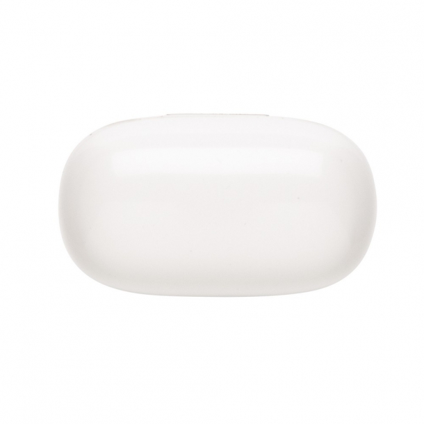 Bezprzewodowe słuchawki douszne w stacji ładującej ze sterylizacją UV-C