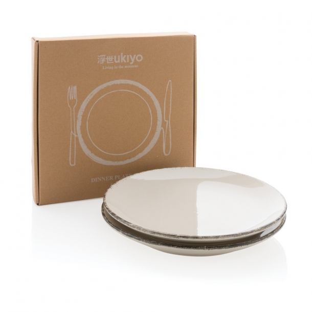 Zestaw talerzy Ukiyo, 2 el.
