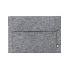 Teczka na dokumenty z filcu RPET, etui na laptopa 15'