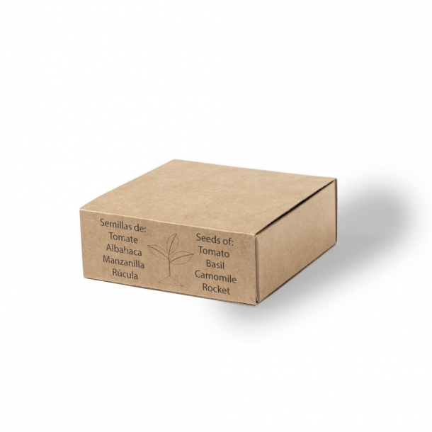 Zestaw kul z nasionami, 4 rodzaje nasion