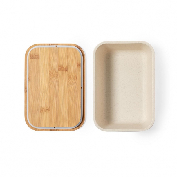 Pudełko śniadaniowe 1 L, bambusowe wieczko