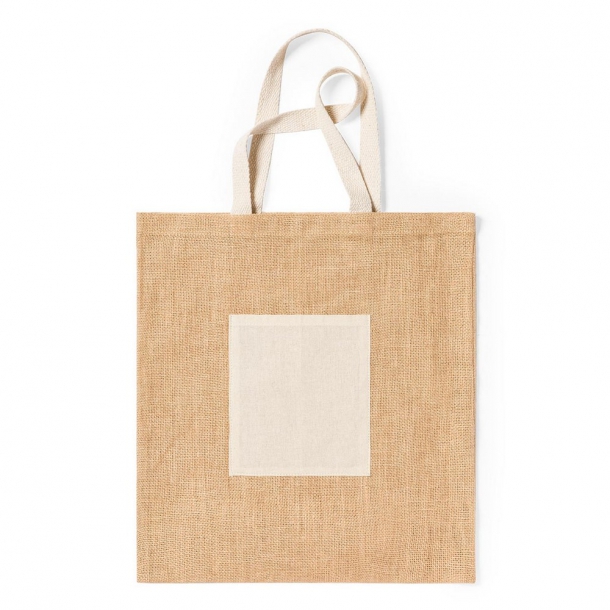 Torba z juty na zakupy