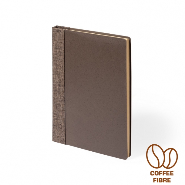 Notatnik ok. A5 z łusek kawowych