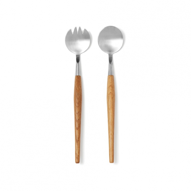 Zestaw sztućców do sałatki VINGA Retro