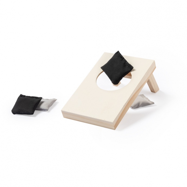 Drewniana gra zręcznościowa, 4 el. - neutralny