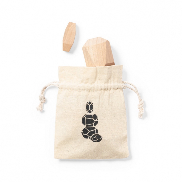 Drewniana gra zręcznościowa, 4 el.