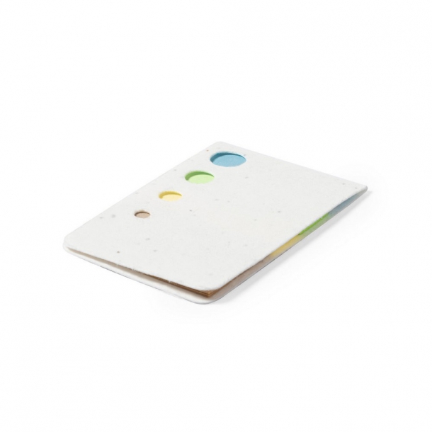 Zestaw do notatek, karteczki samoprzylepne, papier z nasionami