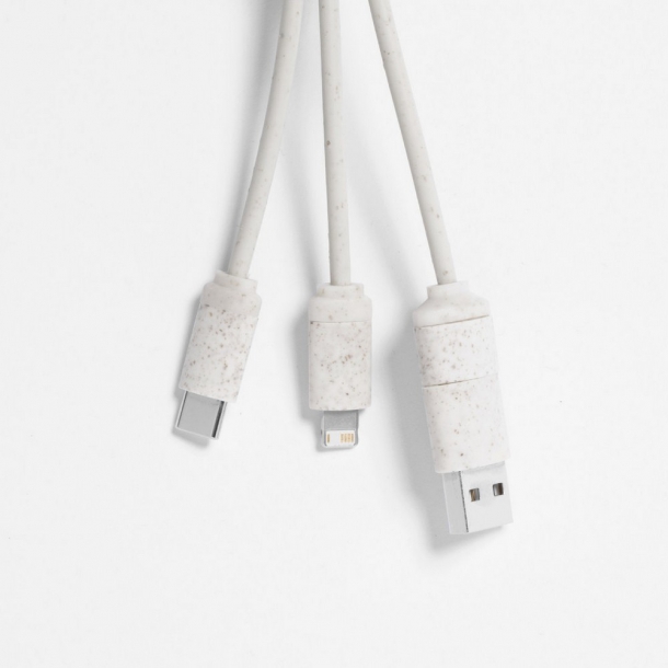 Kabel do ładowania ze słomy pszenicznej