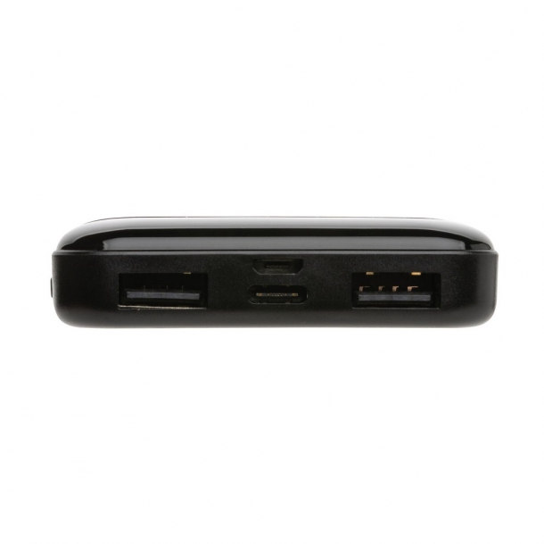 Power bank 5000 mAh, plastik z recyklingu