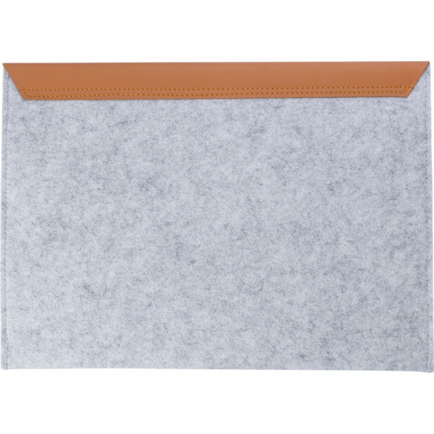 Etui na laptopa 14' z filcu RPET, teczka na dokumenty