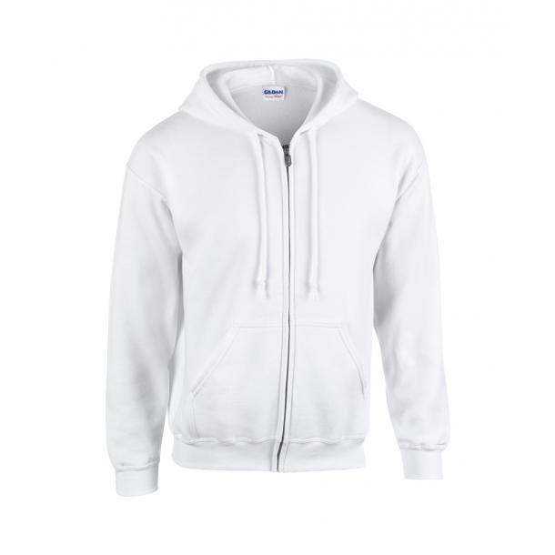 HB Zip Hooded - bluza - Biały