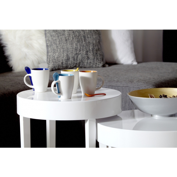 Kubek ceramiczny 300 ml z łyżeczką