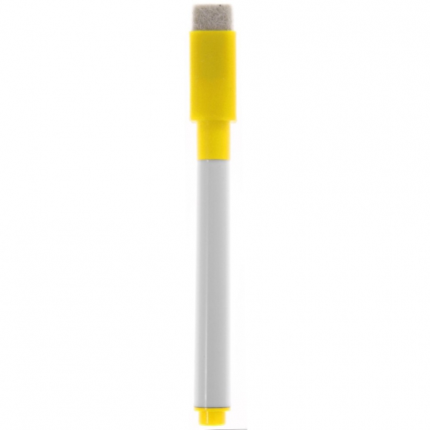 Tablica do pisania z magnesem na lodówkę, pisak, gumka