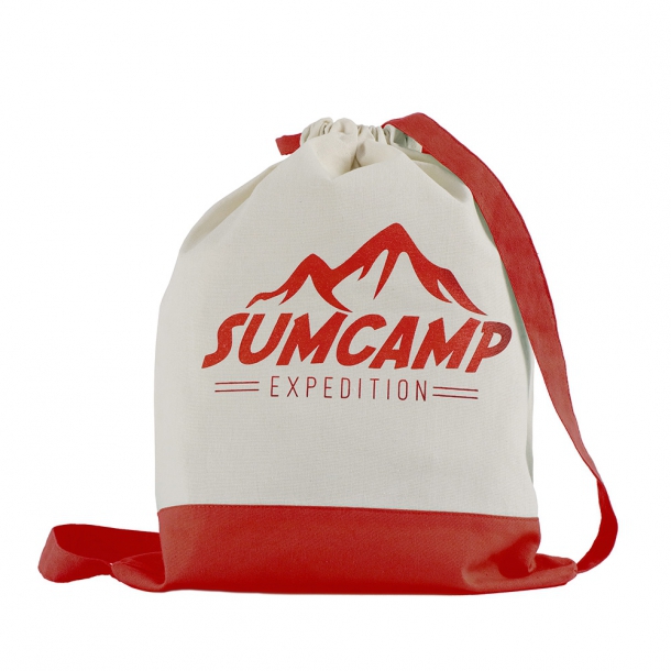 Bawełniany worek z szerokimi paskami | Tess