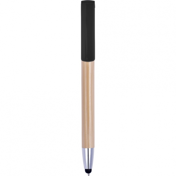 Bambusowy długopis, touch pen, stojak na telefon