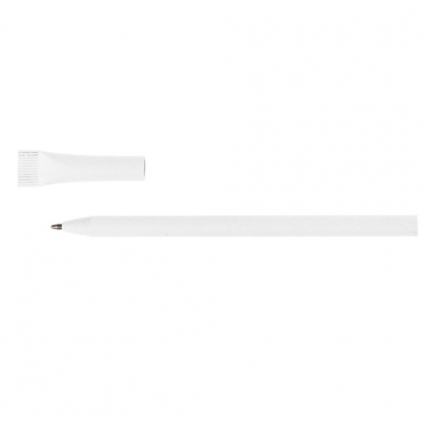 Długopis ze zrolowanego papieru z zatyczką | Brittany