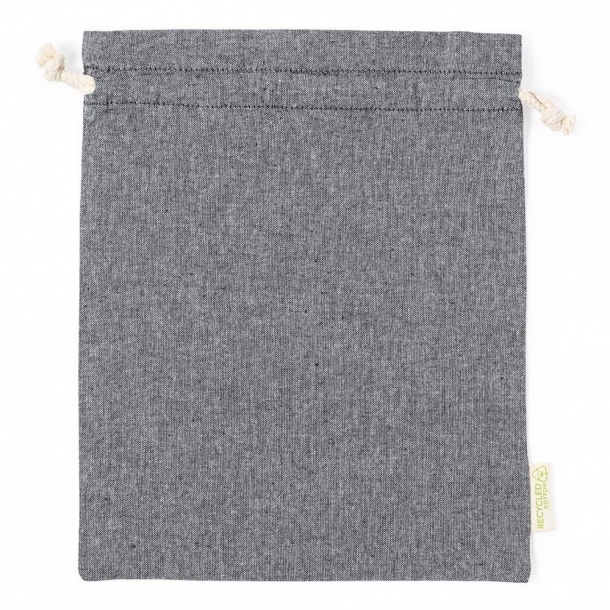 Duży worek z bawełny z recyklingu