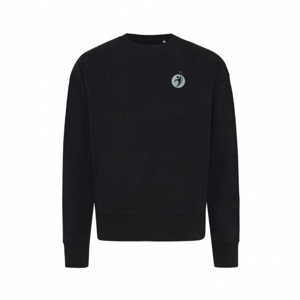 Luźna bluza z bawełny z recyklingu Iqoniq Kruger