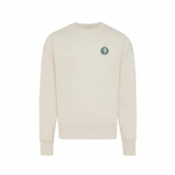 Luźna bluza z bawełny z recyklingu Iqoniq Kruger