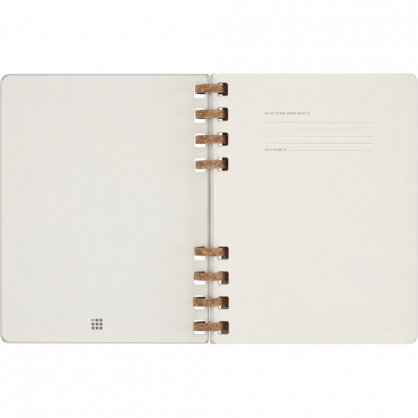 Spiralny kalendarz MOLESKINE Undated Life