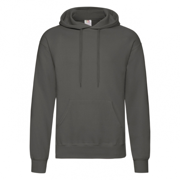 Hooded Sweat 80/20 Light Graphite L
