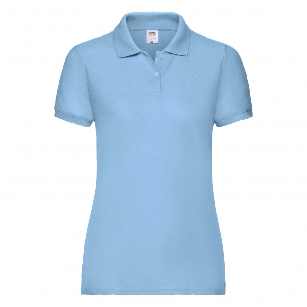 Lady Fit Polo 65/35 Sky Blue M