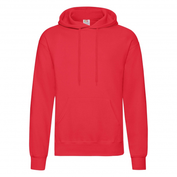 Hooded Sweat 80/20 Red M