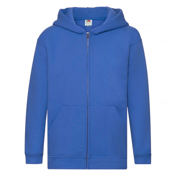 Kids Zip T. Hooded Sweat 70/30 R. Blue 14-15 (164)