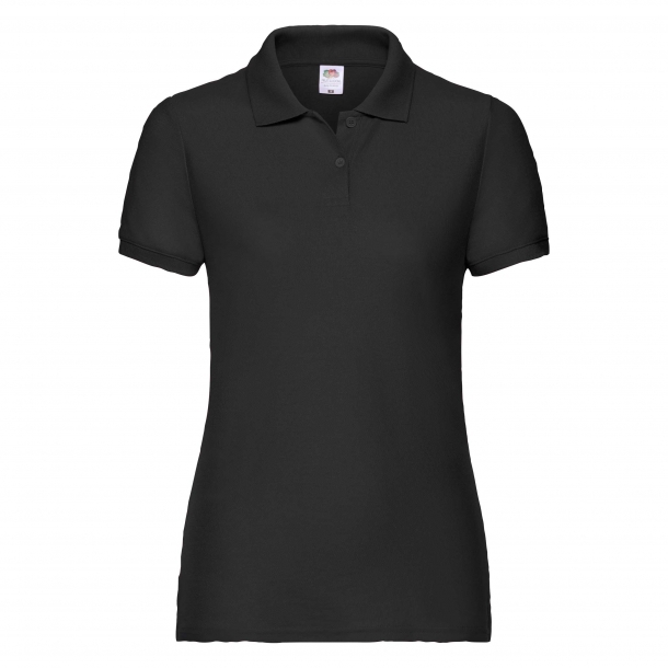 Lady Fit Polo 65/35 Black M