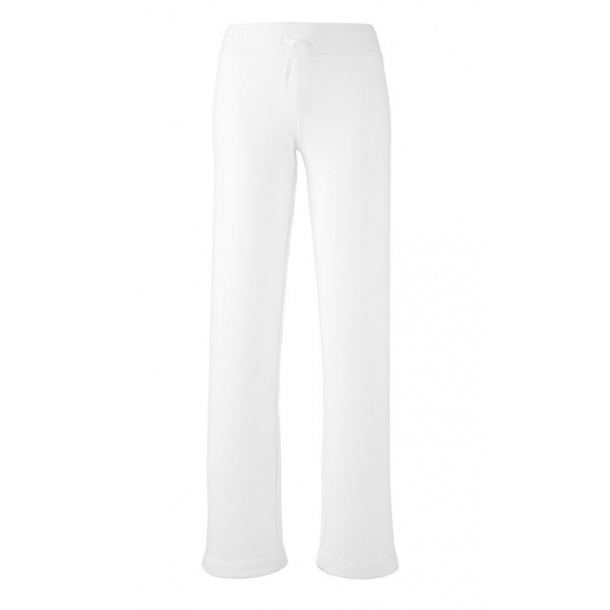 Ladies Jog Pants 75/25 White S