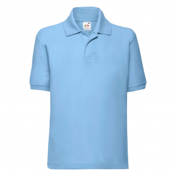 Kids Polo Sky Blue 9-11 (140)