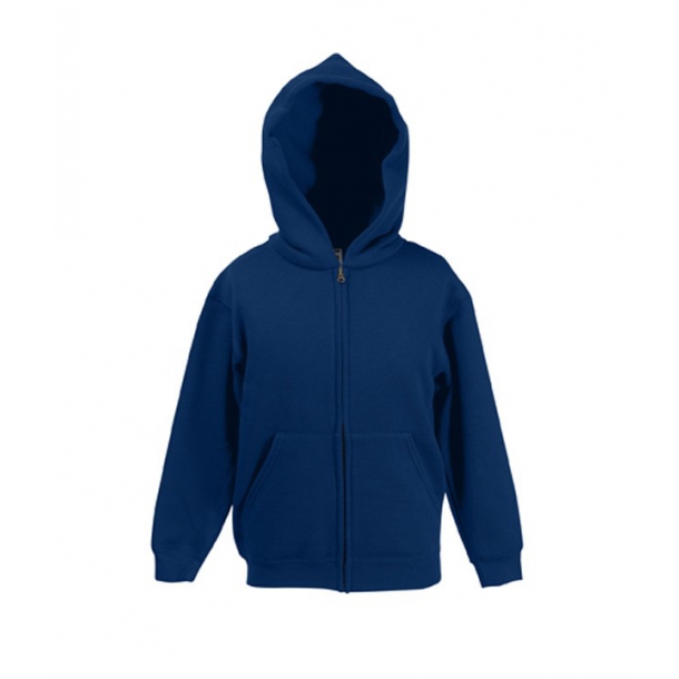 Kids Zip T. Hooded Sweat 70/30 Navy 5-6 (116)