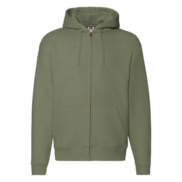 Zip Through Hooded Sweat 70/30 Classic Olive M