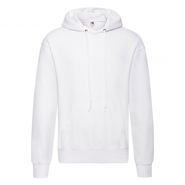 Hooded Sweat 80/20 White M