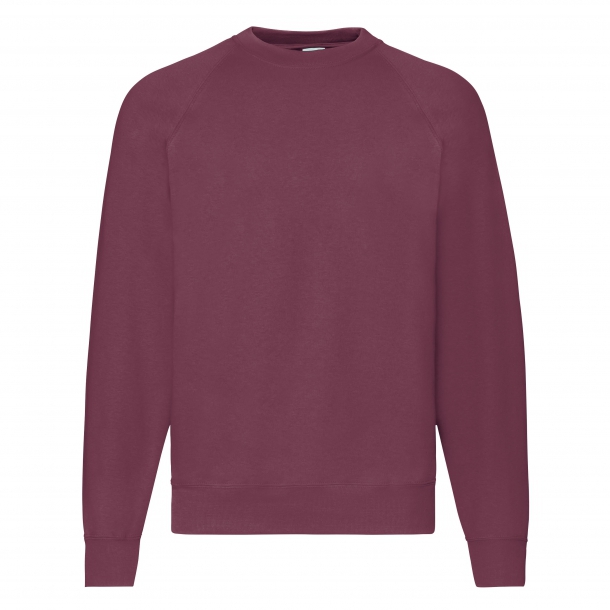 Raglan Sweat 80/20 Burgundy L
